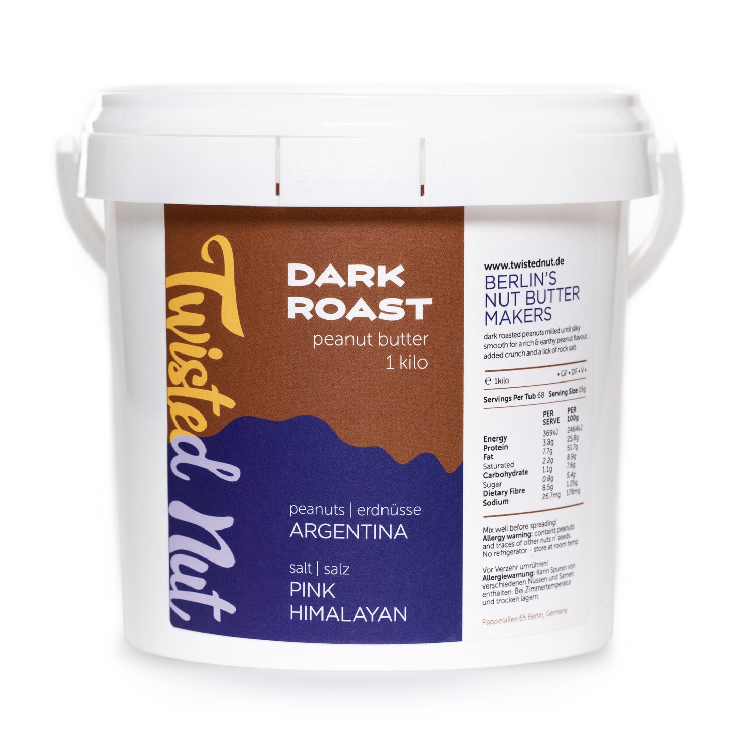 Dark Roast Peanut Butter - 1kg
