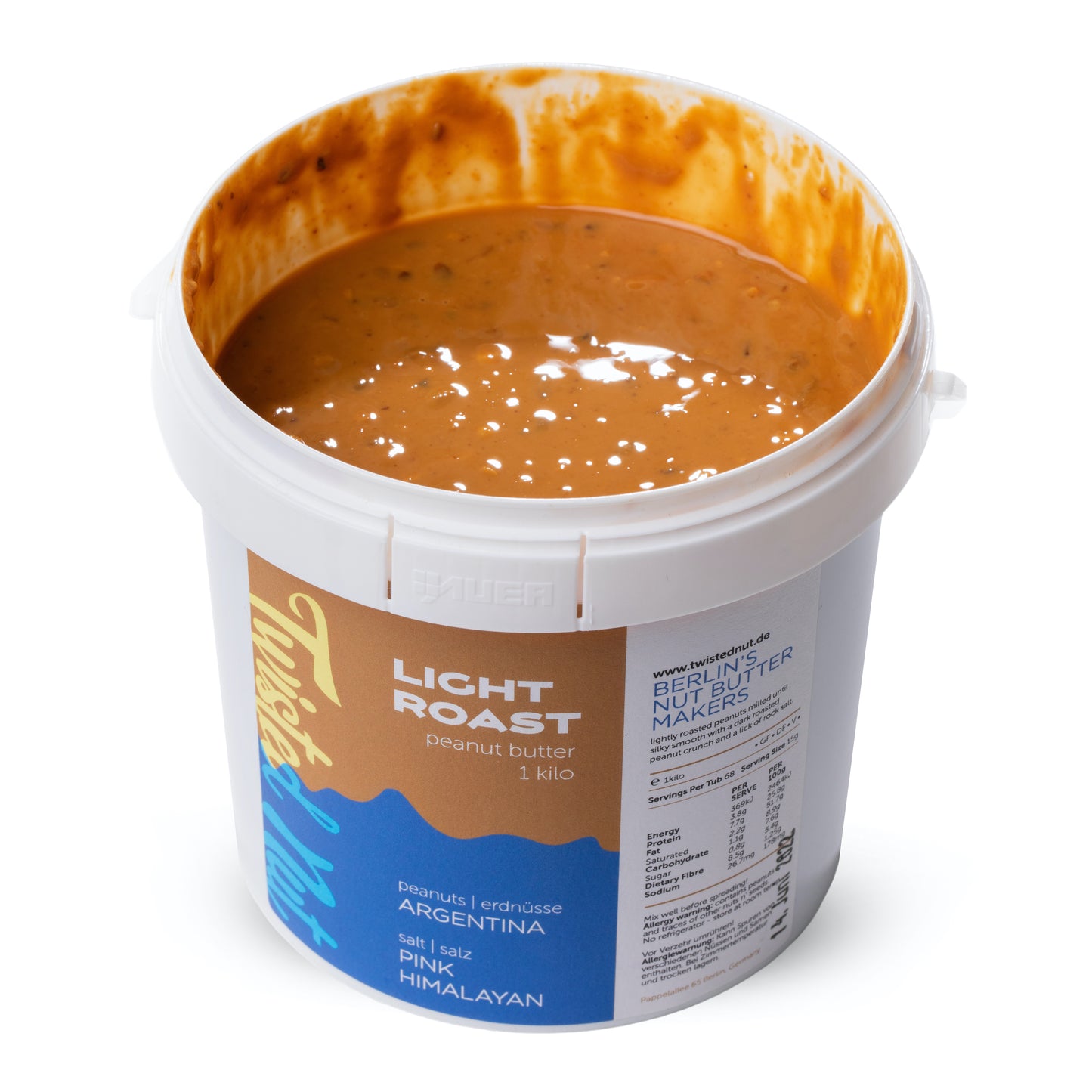 <tc>Light Roast Peanut Butter - 1kg</tc>